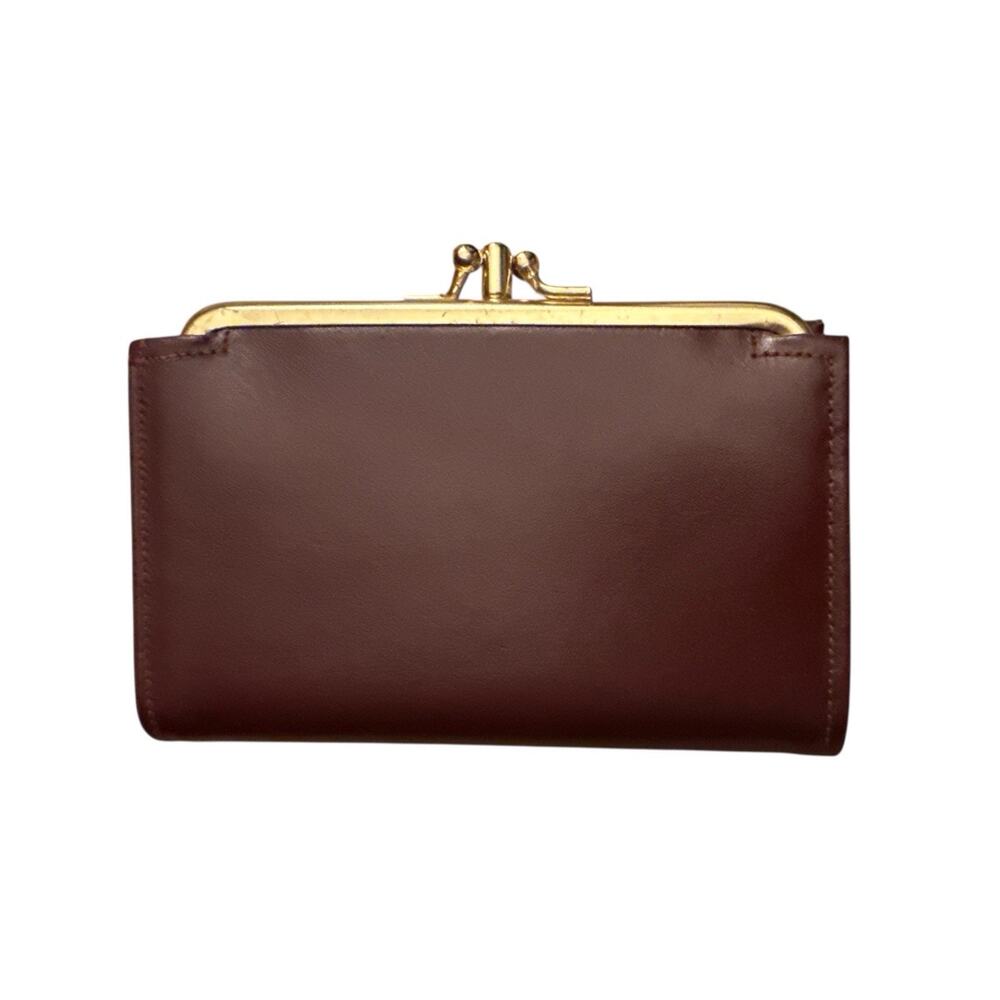NOS Vintage 70s CAPRI by AMITY Cordova Leather Wallet Billfold Coin Credit Card - Picture 4 of 10